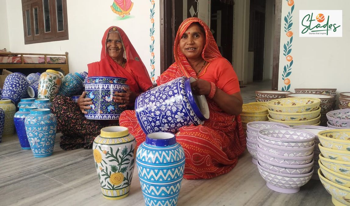 Blue Pottery